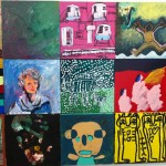 15 tiles from the Disability mural