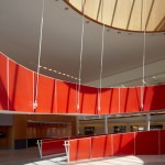 View from the center of helical ramp